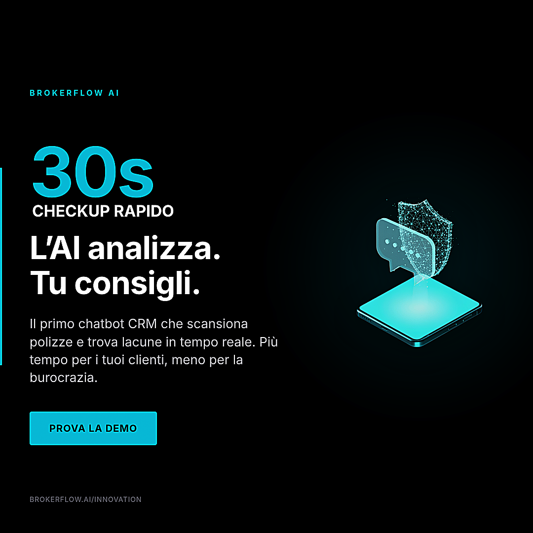 voglio una immagine per una campagna instagram di un crm dedicato ai broker assi